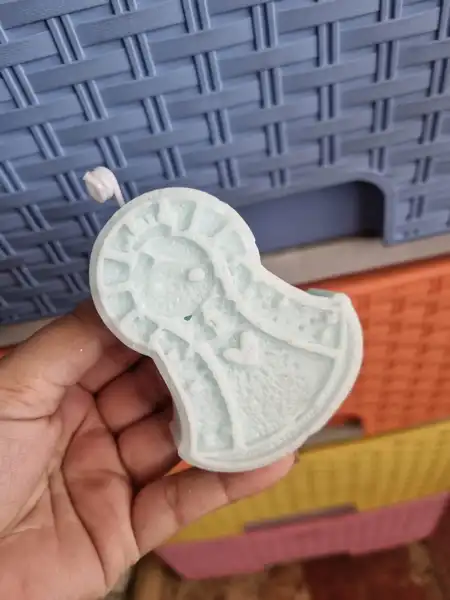 Vela Virgen de Guadalupe Relieve Unidad