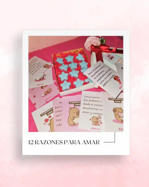 Colección de Velas "12 Razones para Amar"