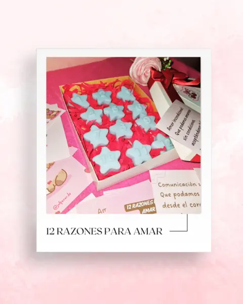 Colección de Velas "12 Razones para Amar"