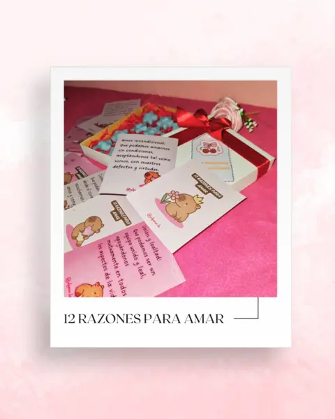 Colección de Velas "12 Razones para Amar"