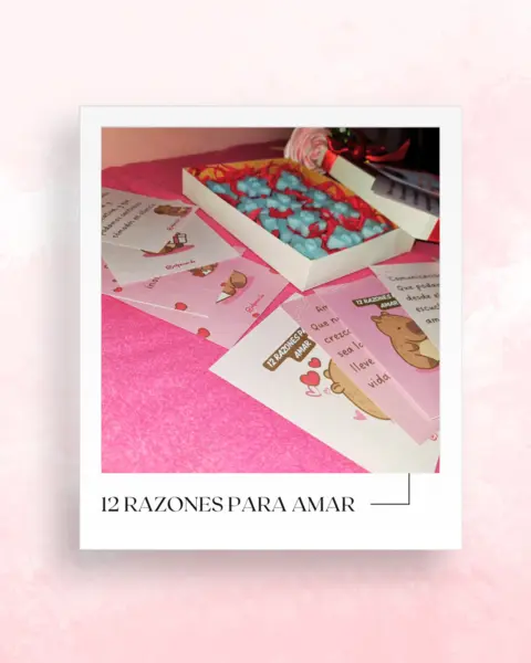 Colección de Velas "12 Razones para Amar"