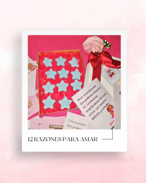 Colección de Velas "12 Razones para Amar"