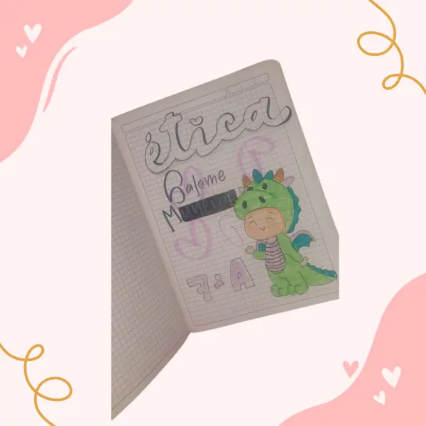 Cuaderno Personalizado Con Dibujo
