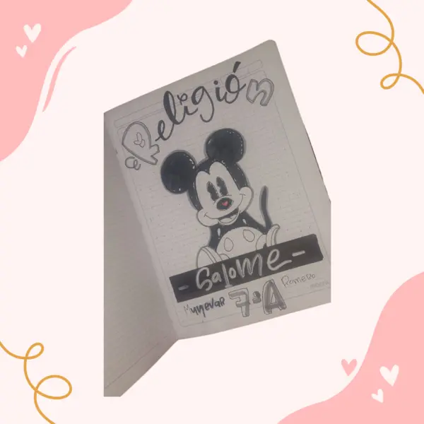 Cuaderno Personalizado Con Dibujo