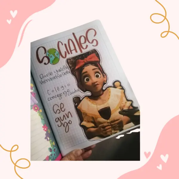 Cuaderno Personalizado Sticker