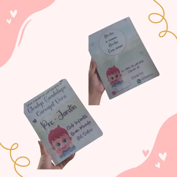 Cuaderno Forrado